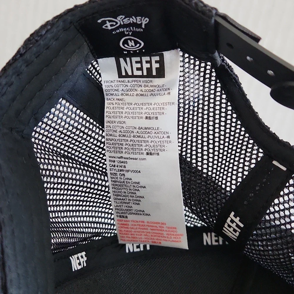 Disney Neff Mickey Mouse Adjustable Trucker Hat